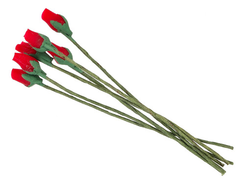 6 Piezas De Adornos Para Minicámaras Con Forma De Capullos D