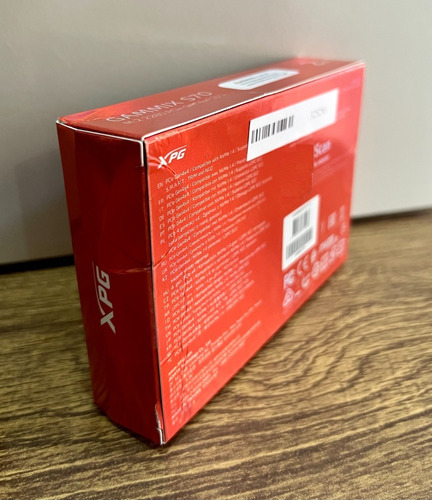 SSD Adata Xpg Gammix S70 de 2 TB, M.2 PCI-e Gen4 Nvme, 7400 MB/s, color gris