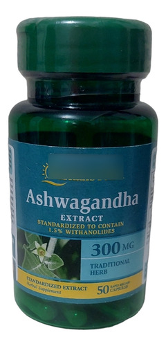 Ashwagandha 300 Mgx50 Capsulas - Unidad a $1600