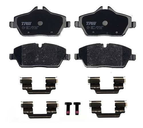 Balatas Bajos Metales Delanteras Trw Mini Cooper 07/15