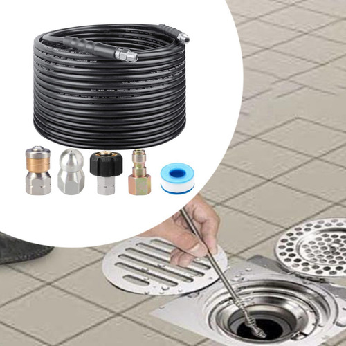Kit De Boquilla De Alcantarillado Para Lavadora A Presión,