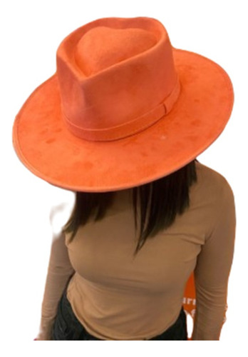 Sombrero Unisex Gamuza Horma De Corazón Retro Vintage