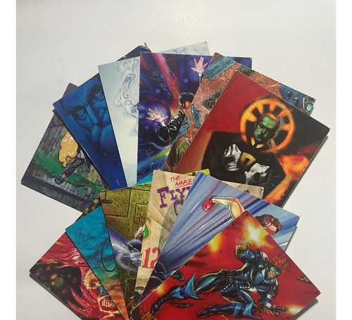 Lote De 12 Pepsi Cards Del Universo Dc 