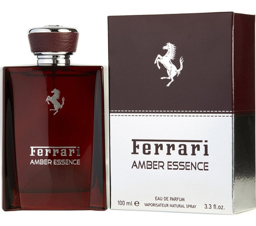 Perfume Ferrari Amber Essence 100ml Caballero Original 