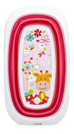 Bañera Bañadera Plegable Bebe Compacta Love Babymovil B320