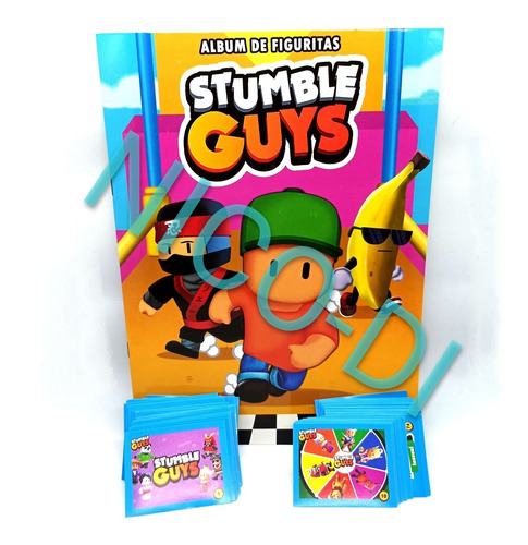 Stumble Guys // Álbum De Figuritas Completo A Pegar!