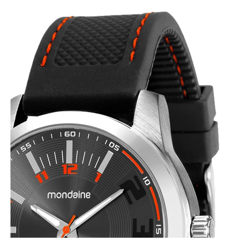 Relógio Mondaine Masculino Analógico Prata + Brinde