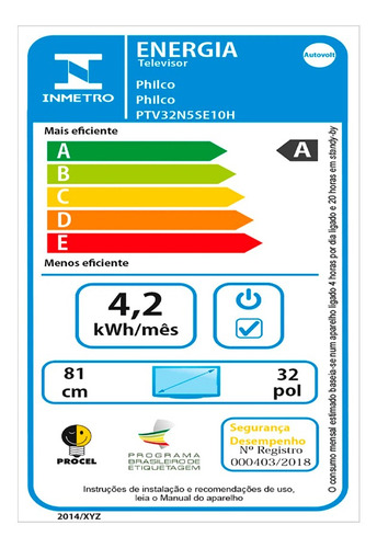 Imagem 5 de 5 de Smart Tv Philco 32'' Fast Smart Ptv32n5se10h D-led Bivolt