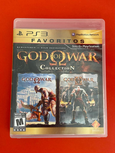 Ps3 Físico God Of War Collection Original Usado