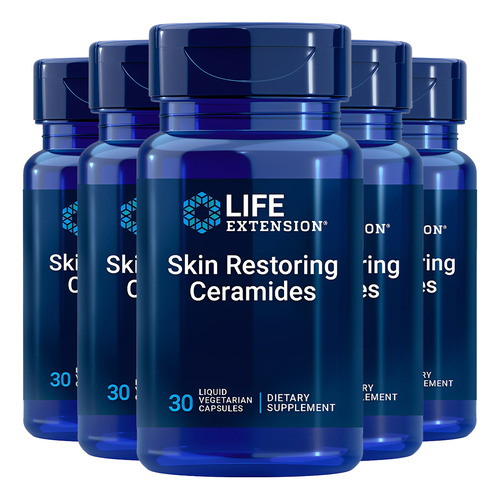 Ceramides Skin Life Extension 30 Capsulas 5un Sabor Sem sabor