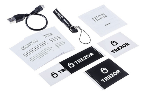 Imagen 5 de 6 de Billetera Trezor Model One Hardware Wallet Oficial Macrotec