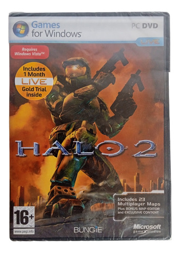 Halo 2 Para Pc Original Sellado