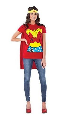 Disfraz Mujer - Camiseta Femenina De Superhéroe Disfraz De A
