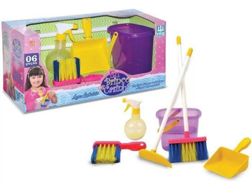 Kit Limpeza Eu Brinco De Casinha Água E Sabão