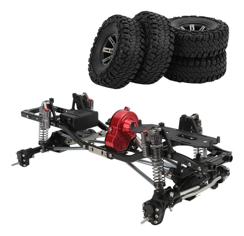 Kit De Marco Rc Para Coche, Chasis Completamente Metálico, D