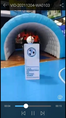 Alquiler De Manga De Futbol Inflable