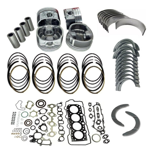 Kit Retifica De Motor Montana 1.4 8v Mpfi Econoflex 2005/