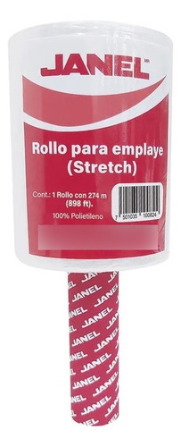Rollo Para Emplayar Janel 13 Cm X 274 Metros Emplaye Stretch