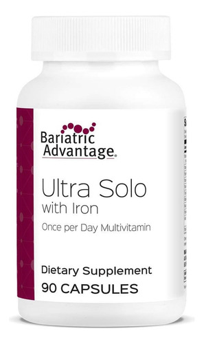 Bariatric Advantage Ultra Solo con hierro 90 cápsulas Avista