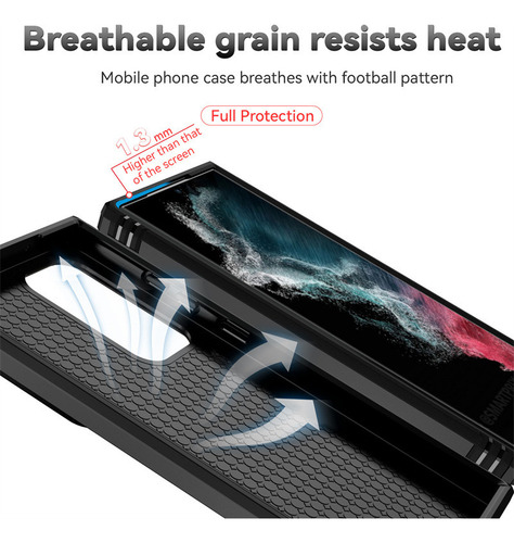 Protección De Lacubierta Delacámara 360grados S23 Ultra Case