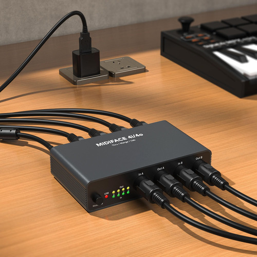 Triple-midi Interface Box De Tittron Professional-midi