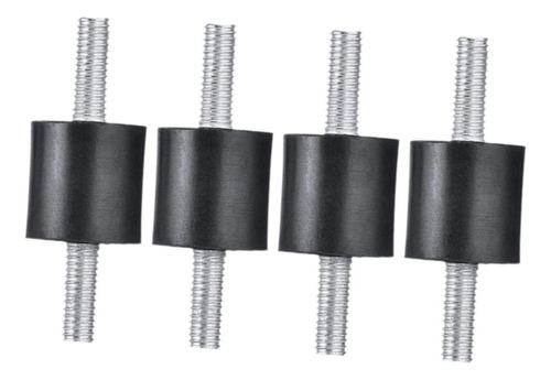 M 4 Piezas De Soportes Aisladores Antivibración De M6