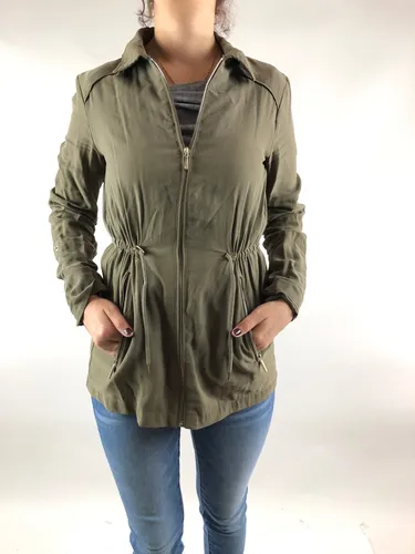Green jacket zara online
