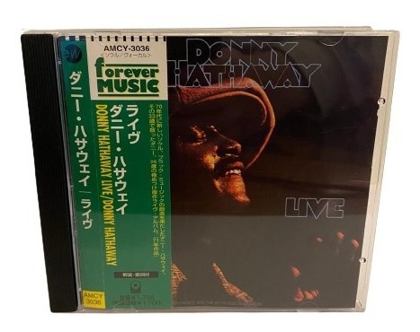 Donny Hathaway  Live Cd Jap Obi Usado