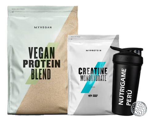 Pack Vegan Protein Blend 1 Kg + Creatina Myprotein 250 Gr