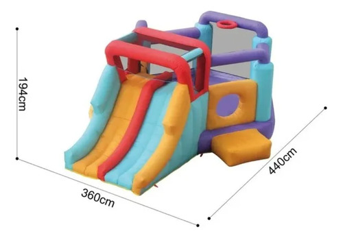 Trampolin Inflable Parque De Diversión, Bestway.