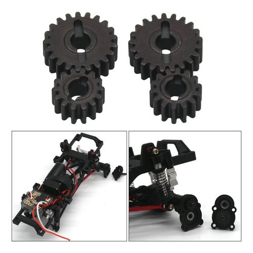 Door Bridge Gear Replacement For Fms Fcx24 1/24 Rc 4 Piezas