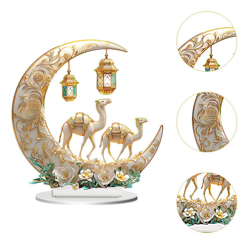 Decoración De Ramadán, Letrero De Mesa De Regalo Ideal A