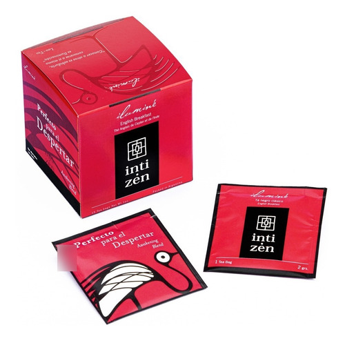 Imagen 1 de 4 de Te Inti Zen Caja 15 Saquitos 2 Gramos Ilumine