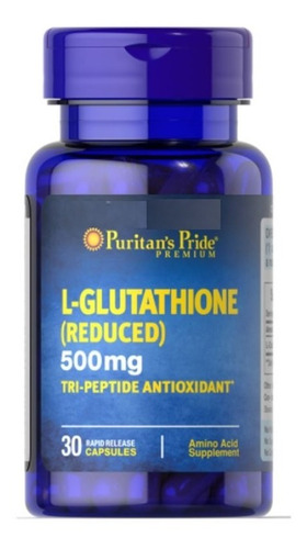 L Glutation 250mg Antioxidante 60 Caps Glutathione Reducido!