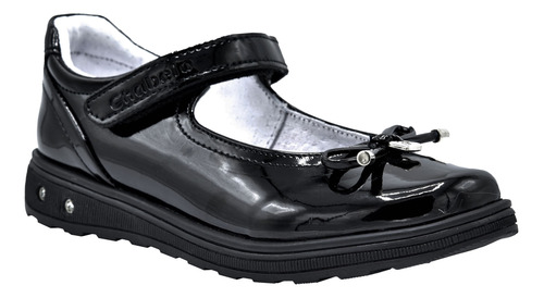Zapato Niña Chabelo 73103 Charol Negro Escolar 18 Al 21.5 (1