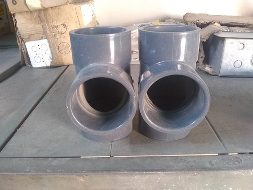 Imagen 2 de 3 de Tee Pvc 3 Pulgadas Agua Fría