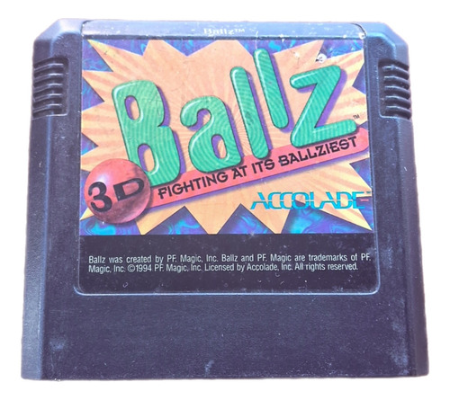 Mega Drive Jogo Ball Z 3d Fighting At Its Ballziest Original
