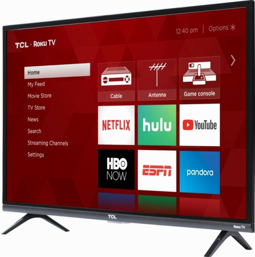Imagen 3 de 8 de Televisor Tcl 32'' 1080p Full Hd Roku Smart Tv Doble Banda