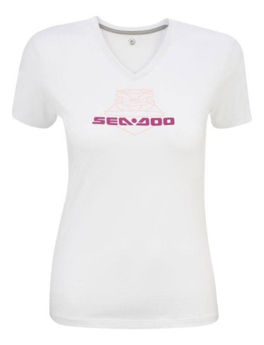 Camiseta Sig Feminina P Branca Sea-doo 4543020401