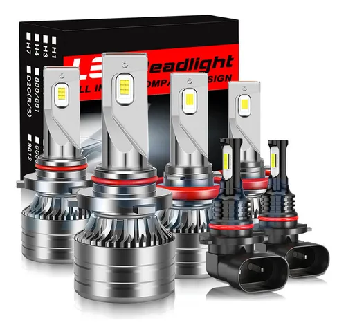 comprar C-d: Kit Faros Led 9005 H11 H10 40000lm Blanco For Dodge Ram