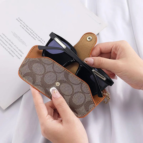 Funda De Cuero Para Gafas Bolsa Suave Para Gafas De Sol Estu