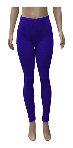 Imagem 3 de 9 de Kit 3 Calça Fusô Canelado Lã Tricô Feminino Masculino