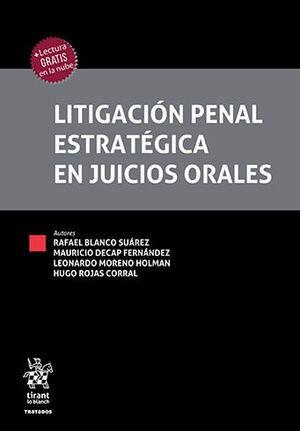 Libro Litigación Penal Estratégica En Juicios Orales