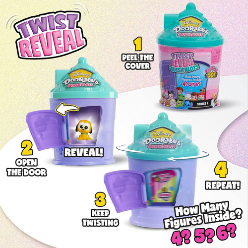 Disney Doorables Squish'alots Serie 1 Figuras Apachurrables