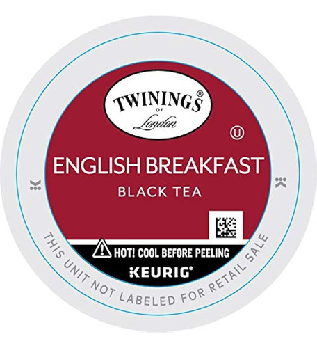 Twinings Of London English Breakfast Tea K-cups Para Keurig,