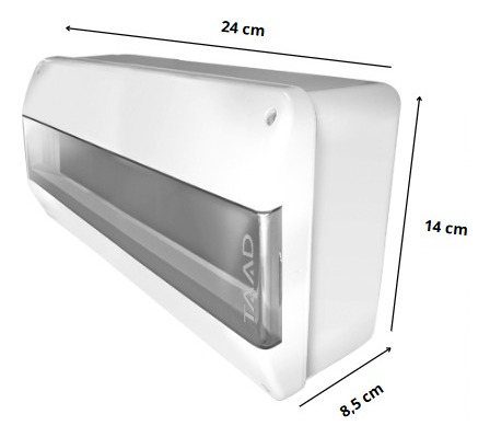 Caja Para Térmicas 8-12 Módulos Taad Cuerpo Satinado