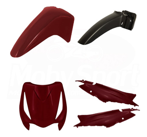 Kit Carenagem Honda Biz 125 07/08 Melc 3k3006