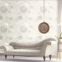 Comprar Rolo Papel Parede Ornamentos Suaves Vinílico Lavável Sutil