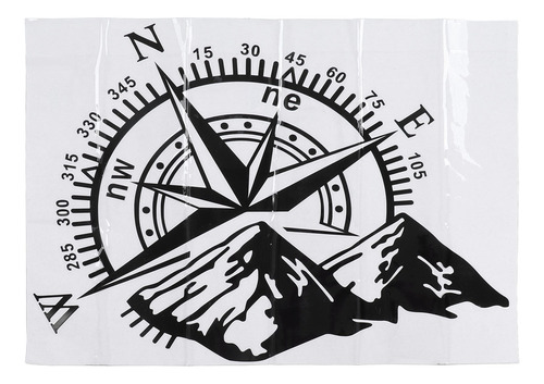 Calcomanía Decorativa Con Estampado De Coche De Montaña, 48