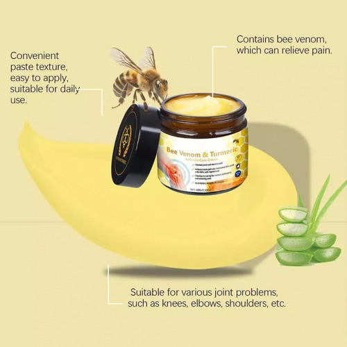 3 Creme Para Juntas Com Açafrão E Geleia Real